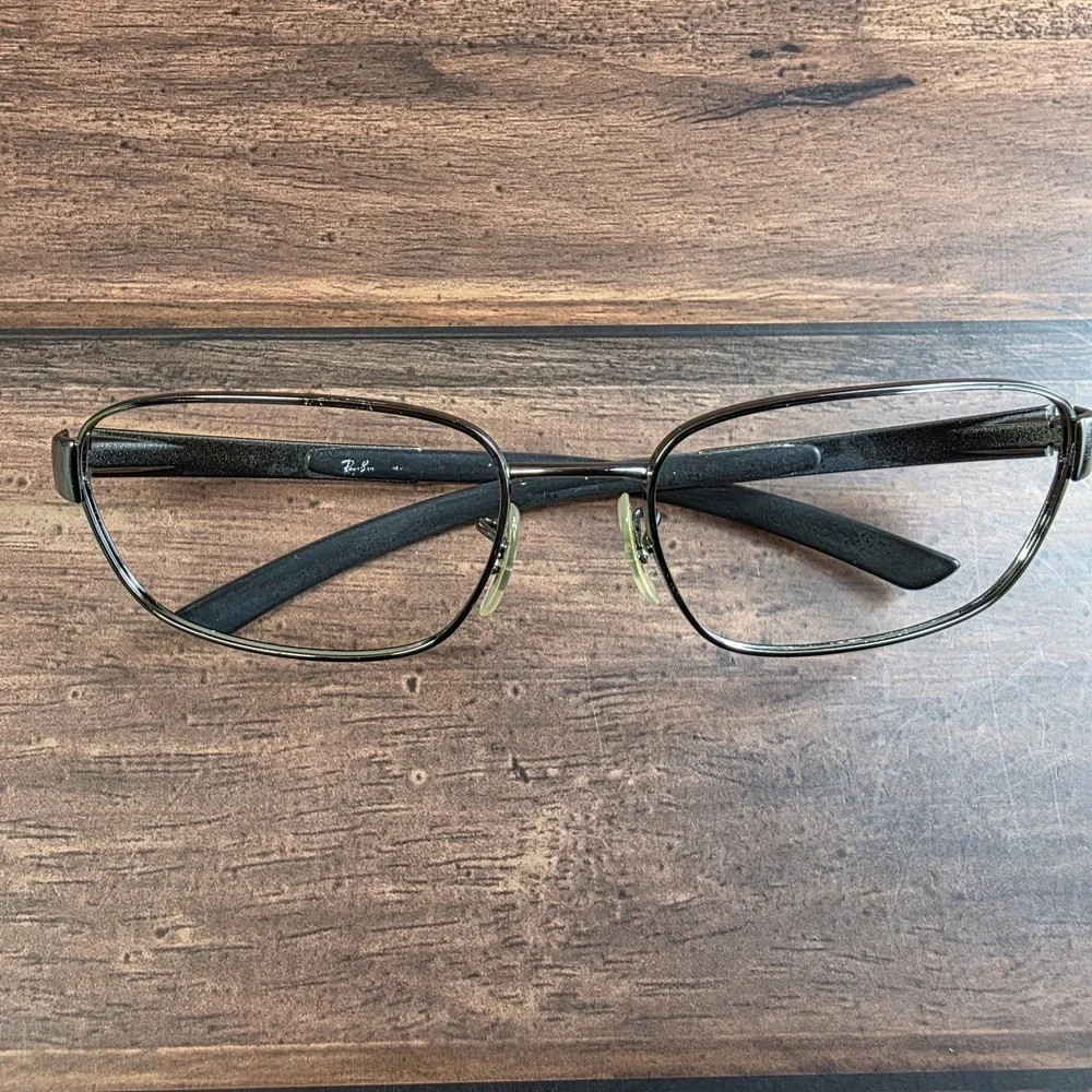 Ray Ban Men's Sunglasses FRAME ONLY RB 3430 002 Nickel Oval Italy 59[]18 135